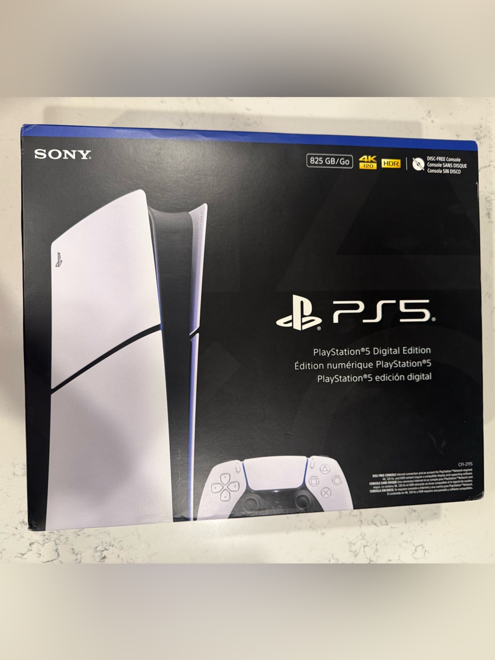 BRAND NEW FACTORY SEALED Sony PlayStation 5 PS5 Digital Addition 825GB White
